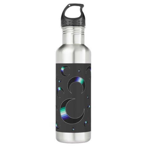 Gay Crescent Moon Stainless Steel Water Bottle