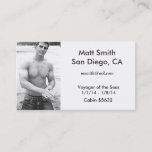 Gay Cruise Card (with Back) at Zazzle