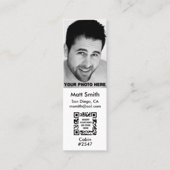 Gay Cruise Card With Qr Code by CruiseCards at Zazzle