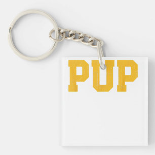 Gay Cruising PUP Rainbow Flag Gay Pride Parade LGB Keychain