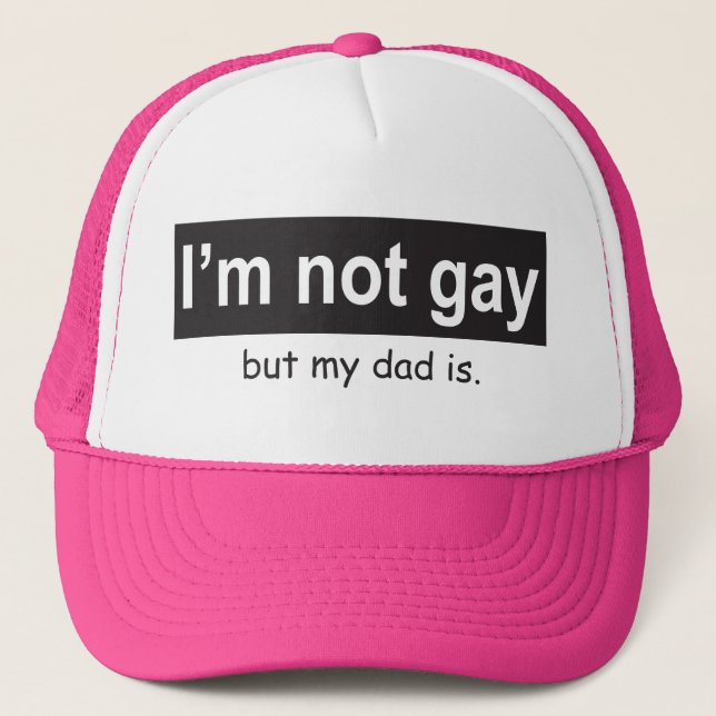 Gay Dad Trucker Hat (Front)