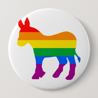 GAY DEMOCRAT.png Pinback Button