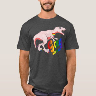 Gay Dino Gay Saurus LGBT T-Shirt