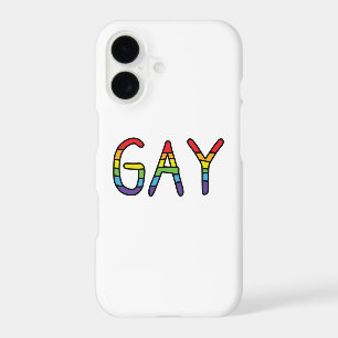Gay Doodle Design iPhone 17 Case