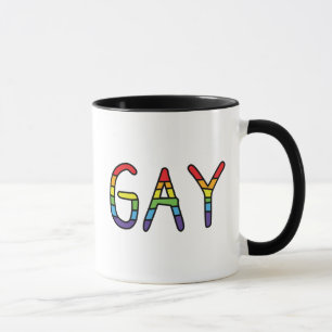 Gay Doodle Design Mug