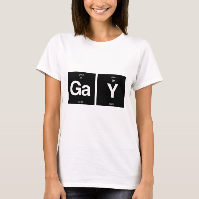 GAY ELEMENTS T-Shirt (Front)