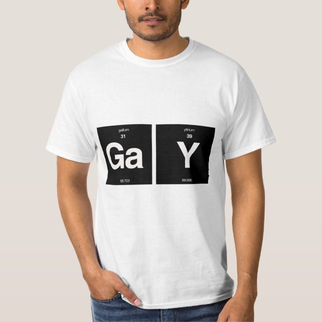 GAY ELEMENTS T-Shirt (Front)