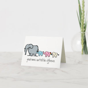 gay elephant mothers day card