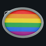 GAY FLAG ORIGINAL -.png Belt Buckle<br><div class="desc">If life were a T-shirt, it would be totally Gay! Browse over 1, 000 Pride, Culture, Equality, Slang, & Humor Designs. The Most Unique Gay, Lesbian Bi, Trans, Queer, and Intersexed Apparel on the web. Everything from GAY to Z @ http://www.GlbtShirts.com FIND US ON: THE WEB: http://www.GlbtShirts.com FACEBOOK: http://www.facebook.com/glbtshirts TWITTER:...</div>