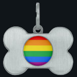 GAY FLAG ORIGINAL -.png Pet Name Tag<br><div class="desc">If life were a T-shirt, it would be totally Gay! Browse over 1, 000 Pride, Culture, Equality, Slang, & Humor Designs. The Most Unique Gay, Lesbian Bi, Trans, Queer, and Intersexed Apparel on the web. Everything from GAY to Z @ http://www.GlbtShirts.com FIND US ON: THE WEB: http://www.GlbtShirts.com FACEBOOK: http://www.facebook.com/glbtshirts TWITTER:...</div>