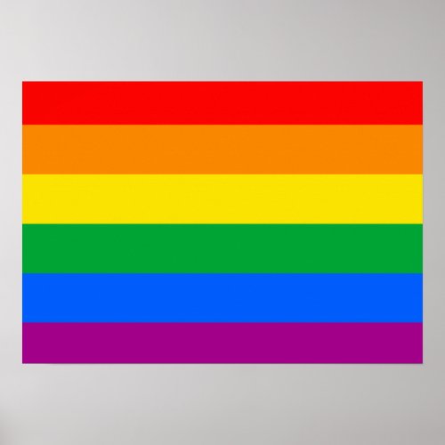 GAY FLAG ORIGINAL _png Poster