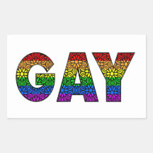 Gay Flower Pride Colors Design