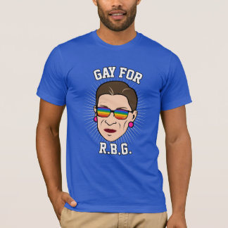 Gay for RBG - Ruth Bader Ginsburg Pride 2016 - LGB T-Shirt
