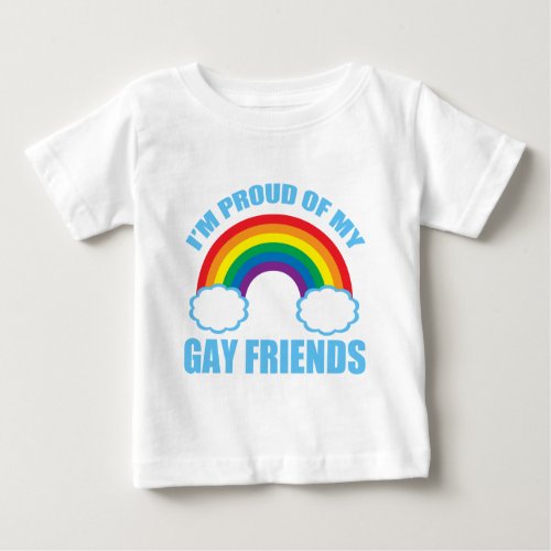 Gay Friends Baby T_Shirt