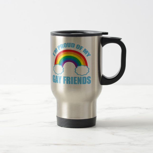 Gay Friends Travel Mug (Right)