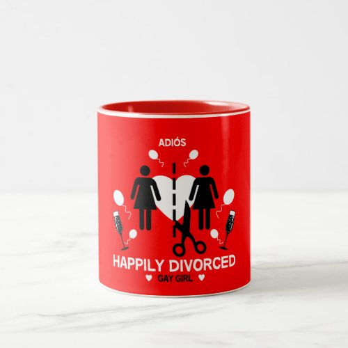 Gay Girl Divorce Survivor Mug