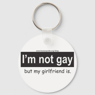 Gay Girlfriend  Keychain