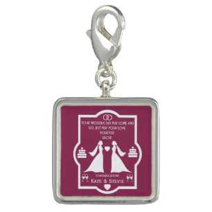  Gay Girls Wedding Anniversary Charm