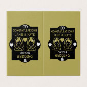 Gay Girls Wedding Day (Outside Unfolded)