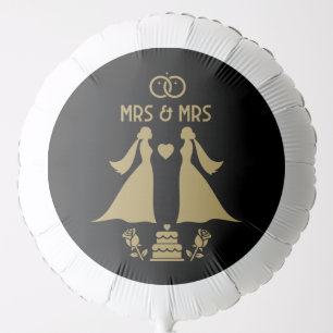 Gay Girls Wedding Day Balloon