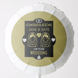 Gay Girls Wedding Day Balloon