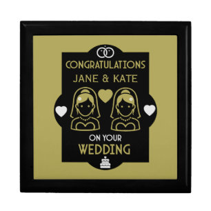 Gay Girls Wedding Day Gift Box