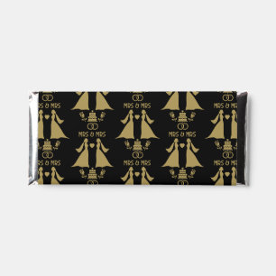 Gay Girls Wedding Day Hershey Bar Favors