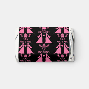 Gay Girls Wedding Day Hershey's Miniatures