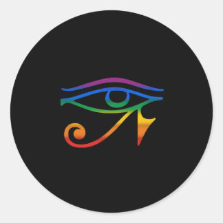 Gay Goth Pride Classic Round Sticker