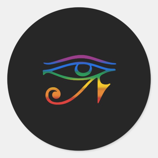 Gay Goth Pride Classic Round Sticker (Front)