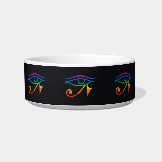 Gay Goth Pride Flag Bowl (Front)