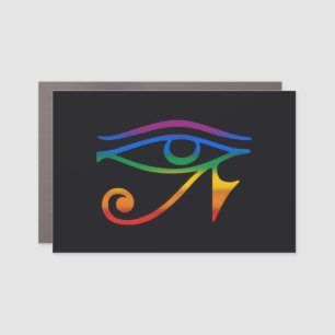 Gay Goth Pride Flag Car Magnet