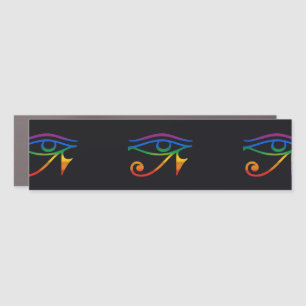 Gay Goth Pride Flag Car Magnet