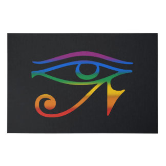 Gay Goth Pride Flag Faux Canvas Print