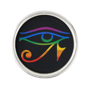 Gay Goth Pride Flag Lapel Pin
