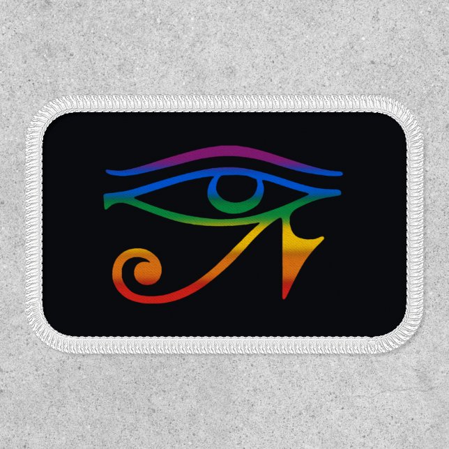 Gay Goth Pride Flag Patch (Front)