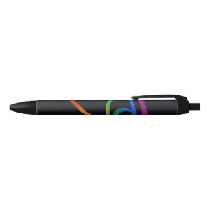 Gay Goth Pride Flag Pen
