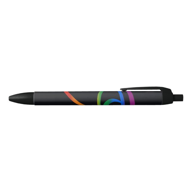 Gay Goth Pride Flag Pen (Top)