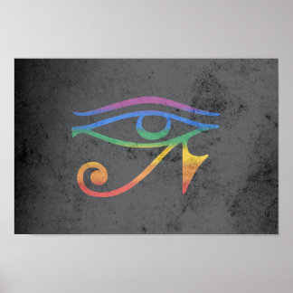 GAY GOTH PRIDE FLAG POSTER