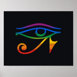Gay Goth Pride Flag Poster