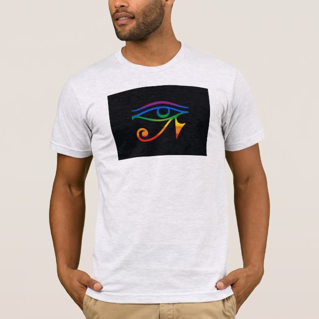 Gay Goth Pride Flag T-Shirt (Front)