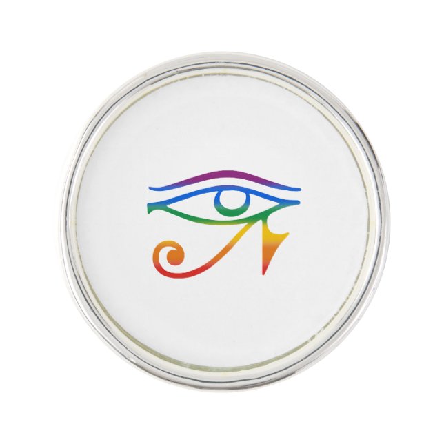 Gay Goth Pride Lapel Pin (Front)