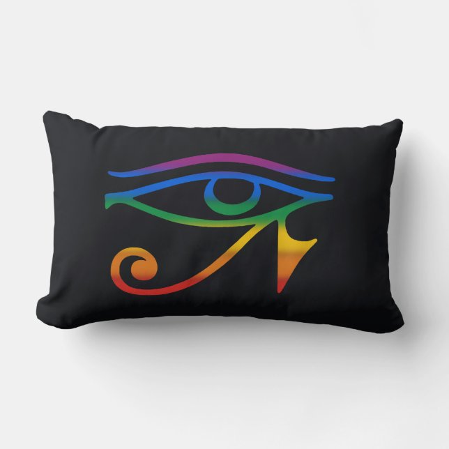 GAY GOTH PRIDE LUMBAR PILLOW (Front)