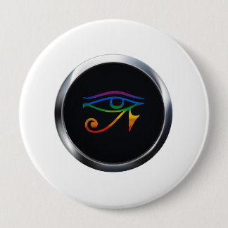 GAY GOTH PRIDE MEDALLION PINBACK BUTTON