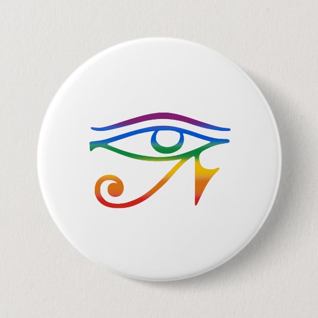 Gay Goth Pride Pinback Button (Front)