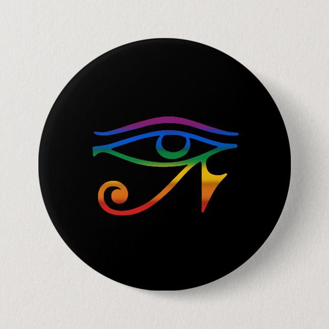 Gay Goth Pride Pinback Button (Front)