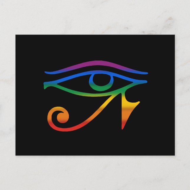 Gay Goth Pride Postcard (Front)