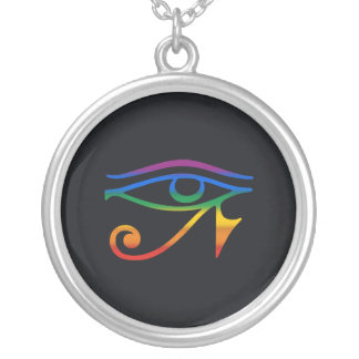 GAY GOTH PRIDE SILVER PLATED NECKLACE