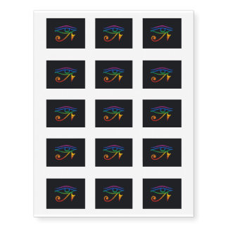 Gay Goth Pride Temporary Tattoos