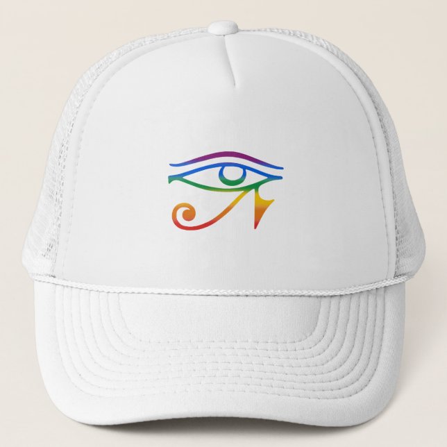 Gay Goth Pride Trucker Hat (Front)